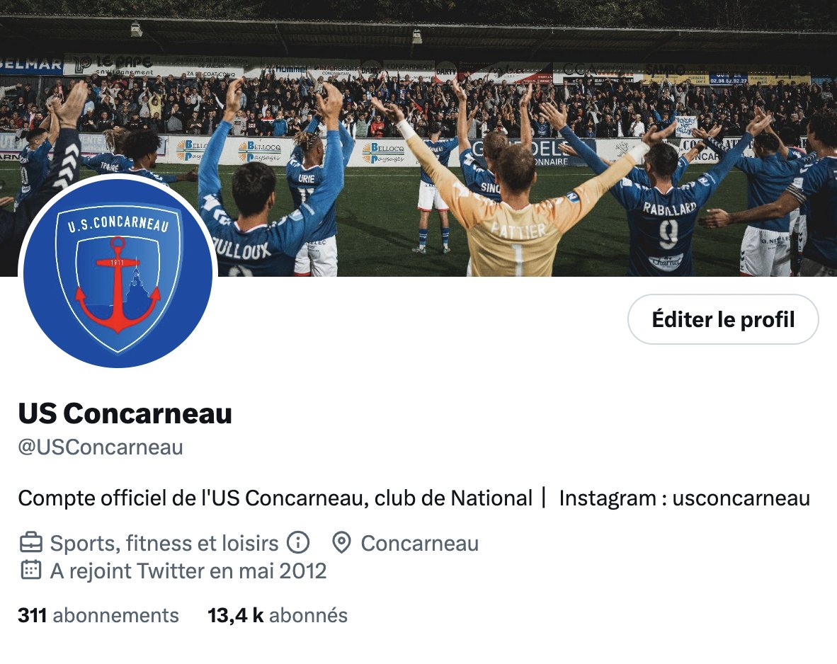 US Concarneau tweet media