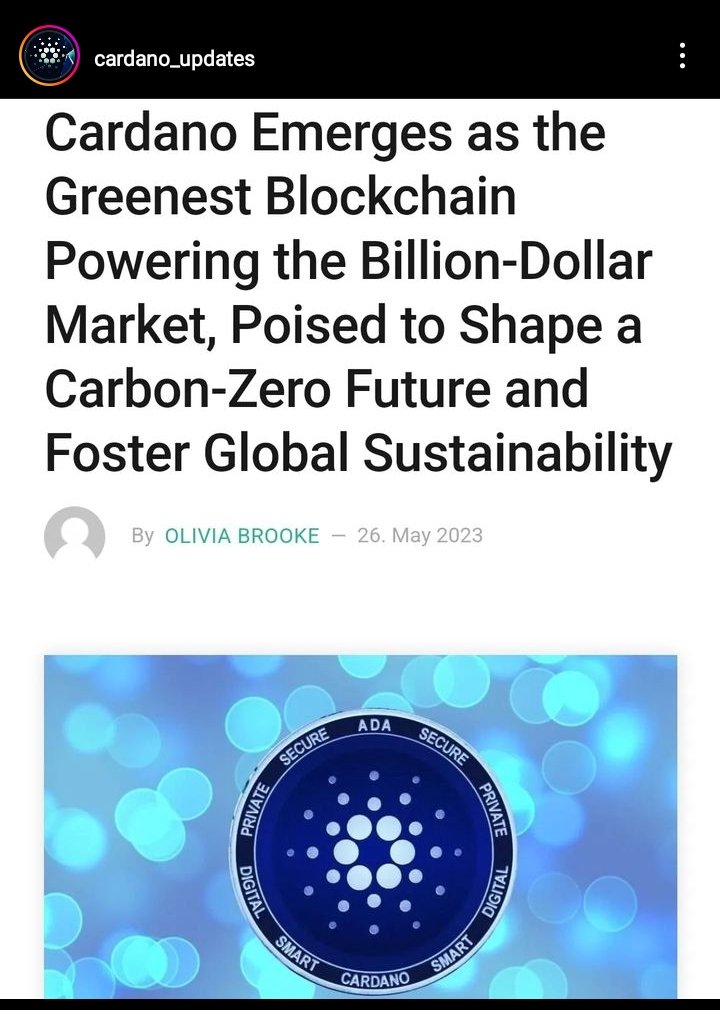How true this claimed  being the Greenest blockchain? 
Anyway #Hedera is a hybrid chain the real Greenest!