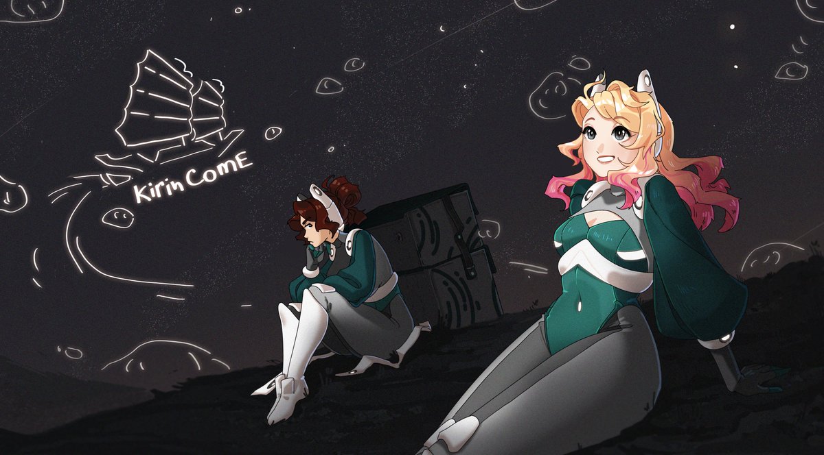 Release!

Kirin Come is a SCI-FI comedy Visual Novel. Help Rachel Reid and her charming partner Mary find their happiness somewhere among the cold vacuum of space!

Play now! store.steampowered.com/app/2241580/Ki…