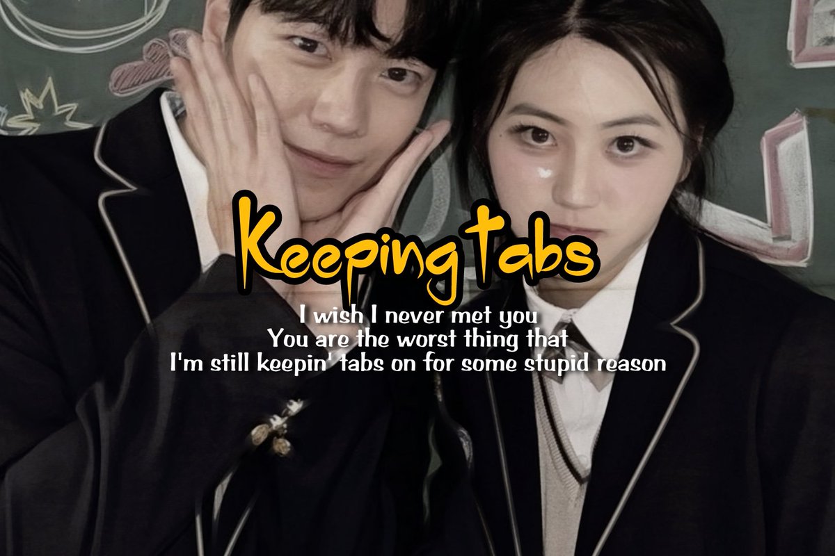 blumivies's tweet photo. ––; Keeping Tabs.

Jo Youngshin &amp; Yeon Bora
duty after school au. https://t.co/AZZbBOEvYc