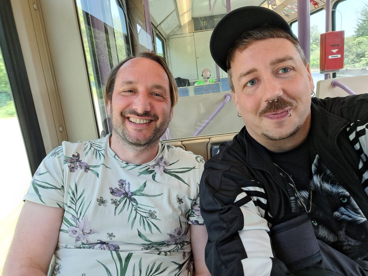 limpc0re's tweet image. Auf dem Weg zur #FedCon!