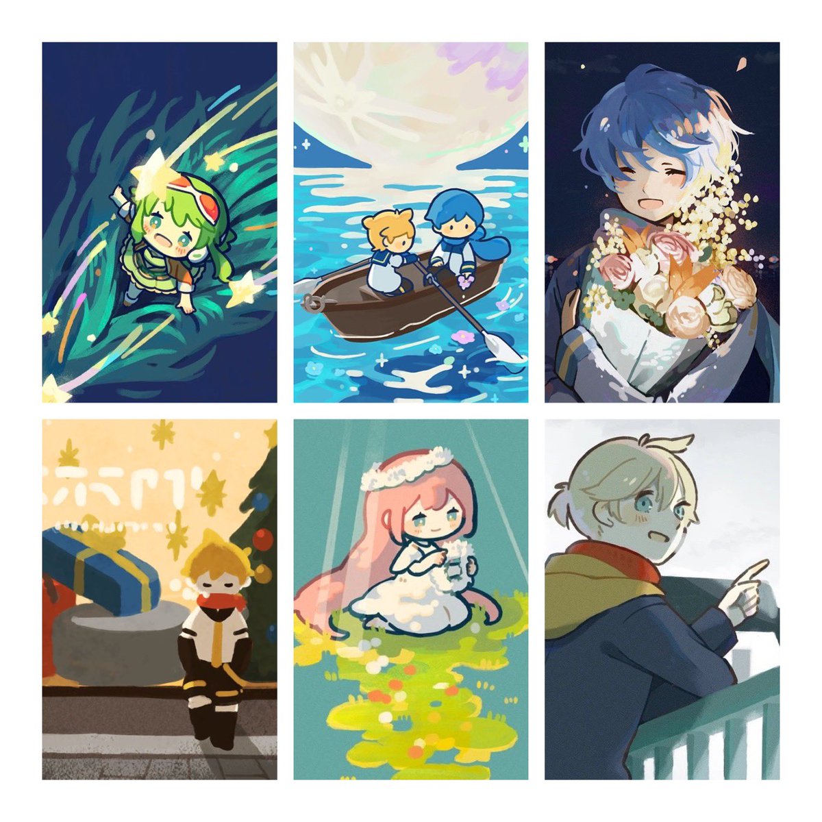 メイコ(VOCALOID) 「もちっとかわいいイラストを描きます シンプルな