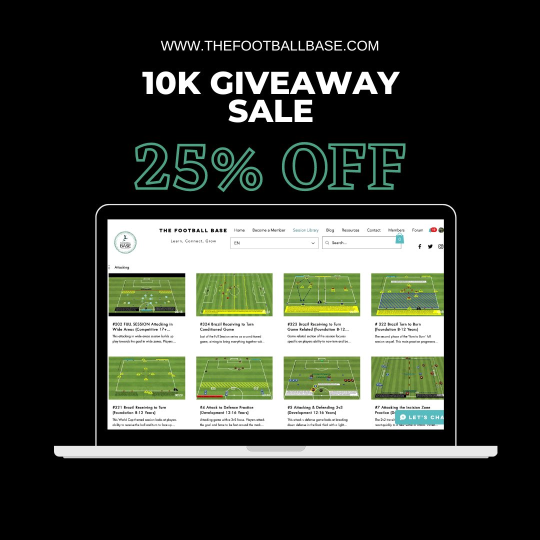 🔟K Follower’s ⚽️⚽️⚽️ 

Don’t Miss Out!

🏷 - 25% OFF 

Click the link in our Bio!

Annual subscriptions now only £48.75! Get signed up before offers end with a 25% discount 📄

Save over £23 if you choose an annual plan today! 

Coupon code: 10KGIVEAWAY

*Offer ends 30th May.