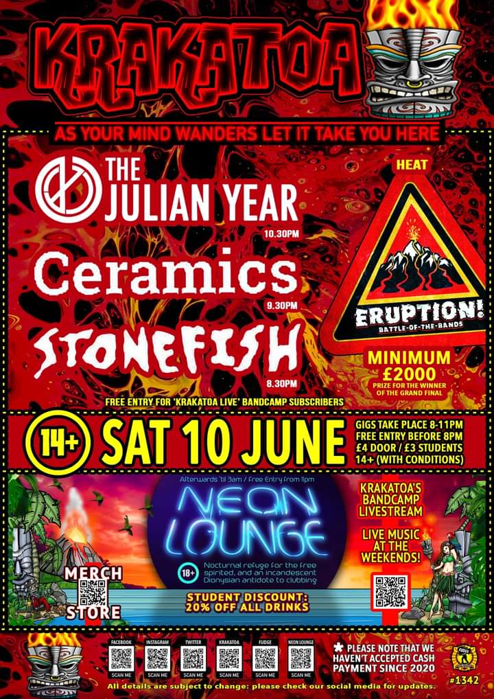 2 Weeks today at <a href="/VolcanicTiki/">Krakatoa</a> 

Yeee haaw
