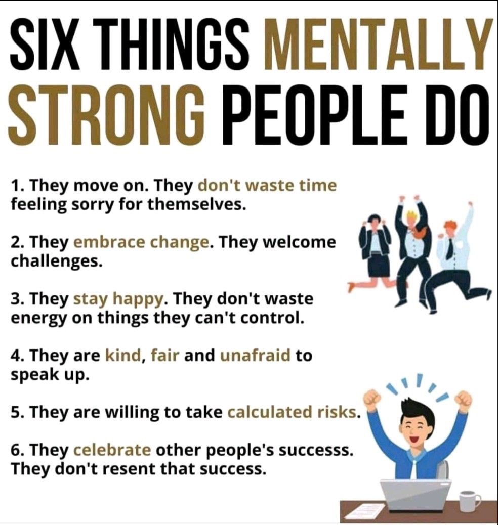 The best leaders are mentally strong. They recharge, they don’t dwell or linger on negative thoughts. They don’t blame, nor do they wish failure for others…

#RoadToAwesome #satchat