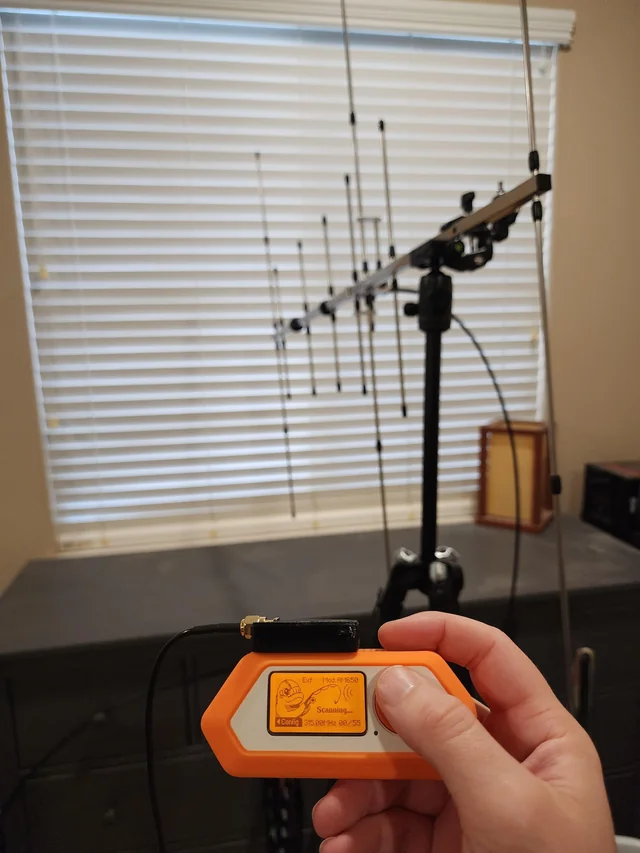 giammaiot2's tweet photo. Fillper Zero External Antenna by haz_mat_ via Reddit
Its a typical cc1101 external rf connected to a dual band (2m+70cm) foldable yagi. The antenna is clamped to a camera tripod.
https://t.co/rrhfReXdmy
#SoftwareDefinedRadio #SDR
#FlipperZero
#ExternalAntenna #UpGradeAntenna https://t.co/avAVmaRmaD