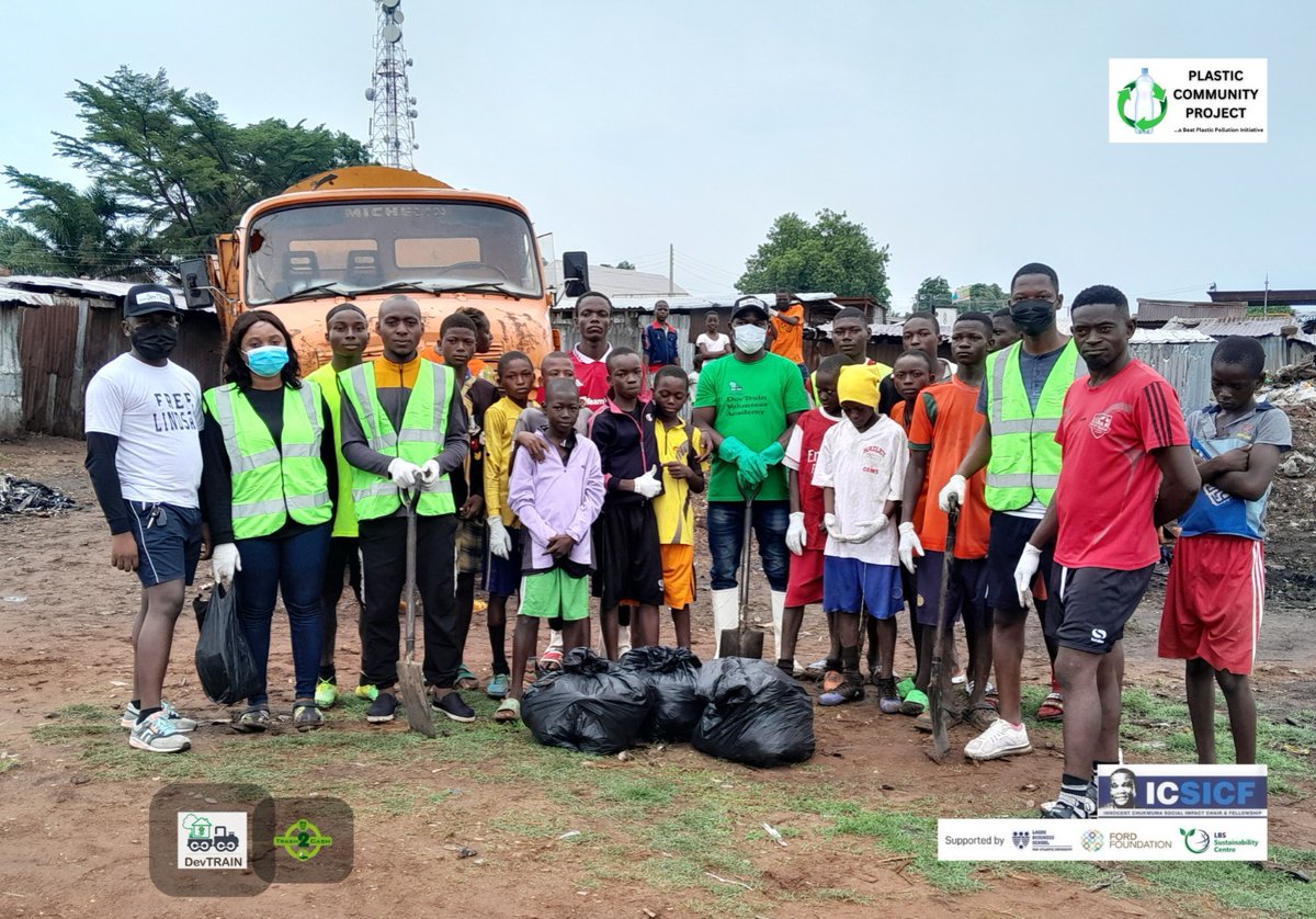 DevTrainNg's tweet photo. Special thanks to the ICSICF Fund, Benue Environmentalists, and BENSESA who supported and facilitated this event.
#YagbaMarketCleanUp
#PlasticCommunityProject https://t.co/sx6ICnTm5W