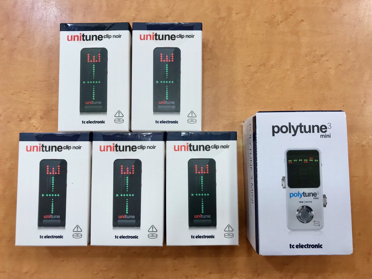 shima_sapporo_h's tweet photo. t.c.electronic polytune3mini unitune clip noir 久々の入荷です! メーカー在庫も少なく次回入荷未定の為、お早めに!#tcelectronic #polytune #polytune3mini #unitunecnoir #unituneclip #tcelectronicチューナー #クリップチューナー #島村楽器イオンモール札幌平岡店 https://t.co/t5R5SQT6Rl