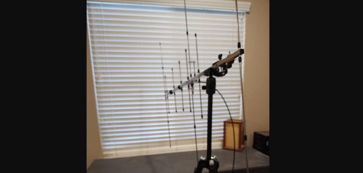 Fillper Zero External Antenna by haz_mat_ via Reddit

Its a typical cc1101 external rf connected to a dual band (2m+70cm) foldable yagi. The antenna is clamped to a camera tripod.

reddit.com/r/flipperzero/…

#SoftwareDefinedRadio #SDR
#FlipperZero
#ExternalAntenna #UpGradeAntenna