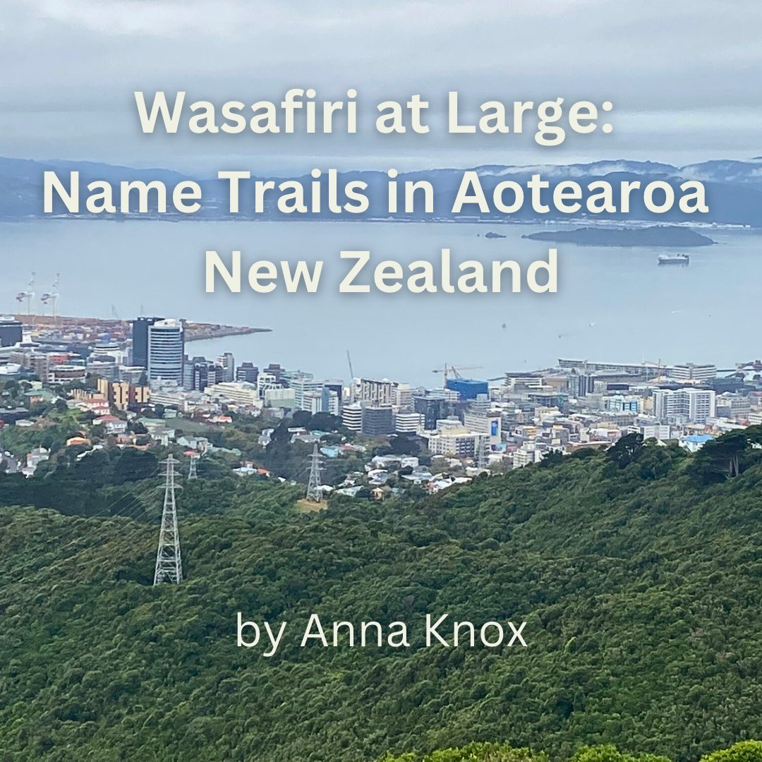 Wasafiri (@wasafirimag) on Twitter photo NEW: Editor at Large <a href="/ajdknox/">Anna Knox</a> takes us on a trail run round Waimpahihi Reserve, on a journey through (re)naming & histories of place & publishing, in Aotearoa New Zealand 🌿
Read here: buff.ly/3WB4r6a NEW: Editor at Large <a href="/ajdknox/">Anna Knox</a> takes us on a trail run round Waimpahihi Reserve, on a journey through (re)naming & histories of place & publishing, in Aotearoa New Zealand 🌿
Read here: buff.ly/3WB4r6a