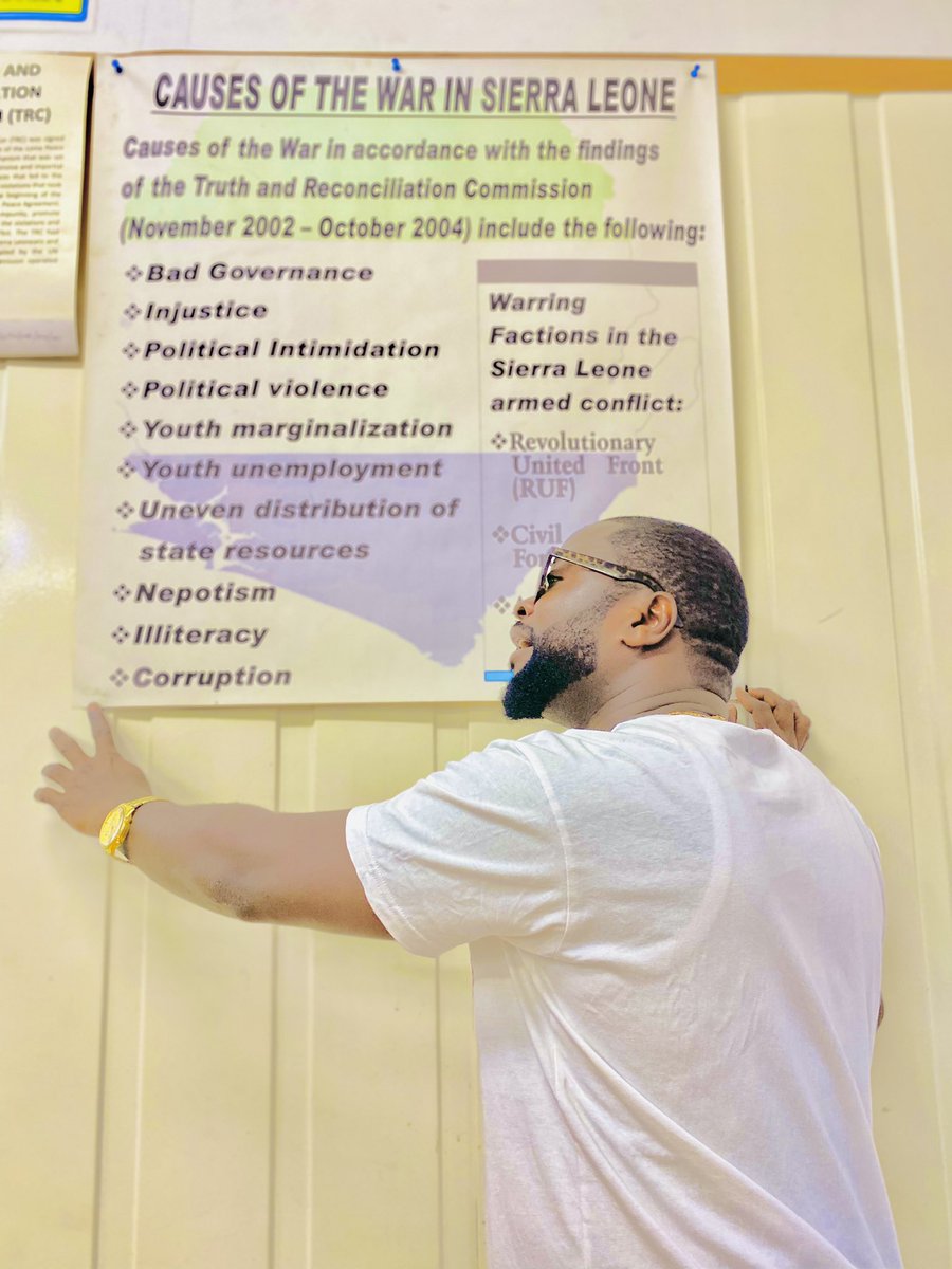 FSJOSIAH3's tweet image. Below are some of the causes of the 1991 war in Sierra Leone. We shall soon be heading to pooling stations to cast our votes as Sierra Loeneans. We can’t think of going back to such. Make Peace Win💚🤍💙