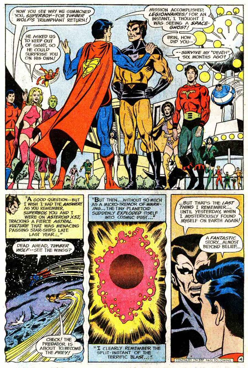 Celebrating the Legion Every Day in 2023

#LegionOfSuperHeroes 
#LongLiveTheLegion 
#BringBackLSH @DCComics 

Superboy Starring the Legion of Super-Heroes 197