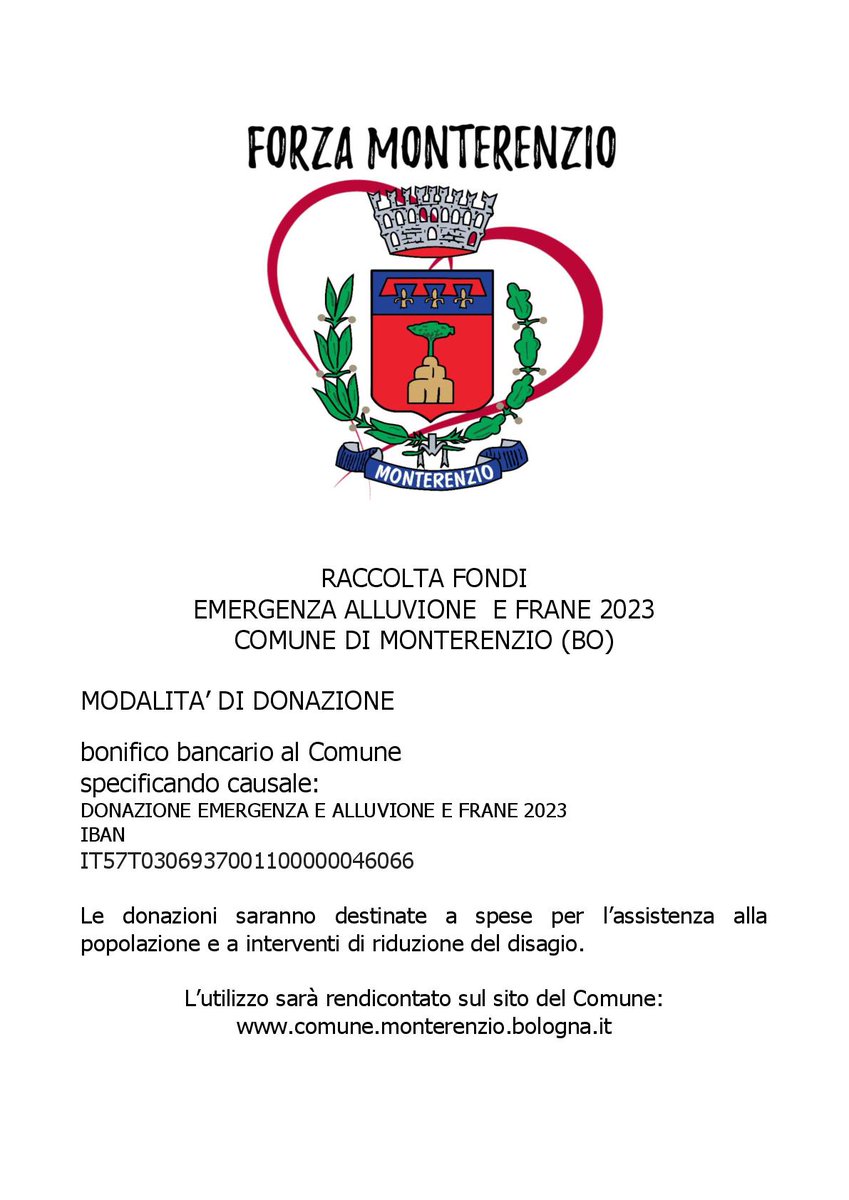 cribalda69's tweet photo. per aiutare la popolazione del comune di Monterenzio (Bo)
#frane 
#Monterenzio
#AppenninoBolognese https://t.co/1qJbvhW1T3