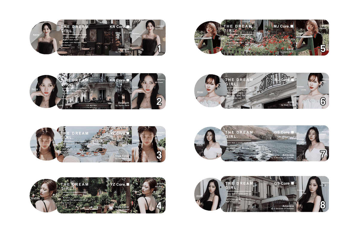 Help RT? Thank you!

Halo! Elle bawa layout ready stock edisi aespa dengan price 6K/each dan bisa ditake nanti jam 19.45PM! Free retext juga yaaa. If you want to take it, bisa langsung DM chara atau nomornya aja! 🖤

#zonauang #zonaba