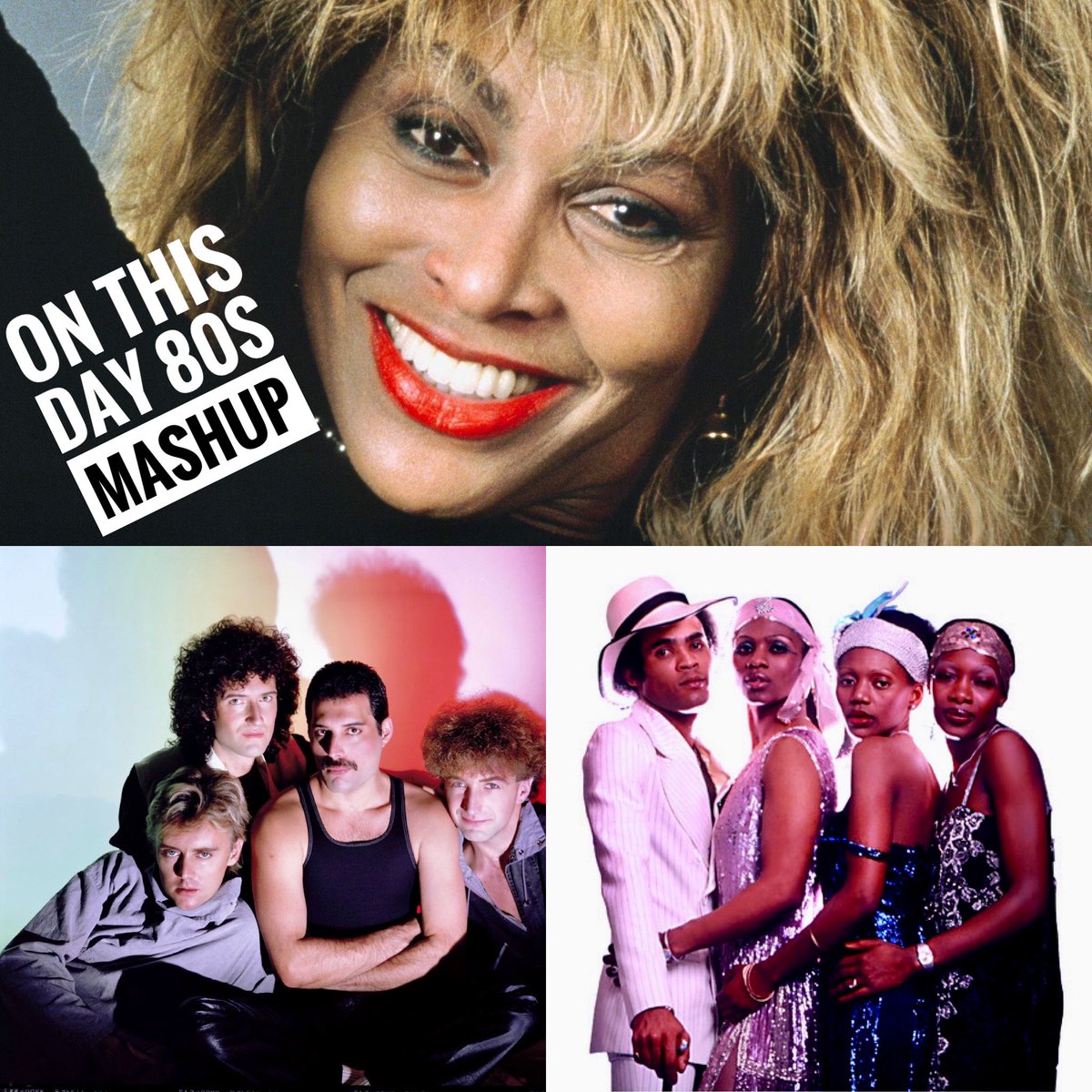#OnThisDay80s

MASHUP

Tina Turner and Queen vs Boney M

“Daddy’s Steamy Windows”

How to listen? Go to OnThisDay80s.com / OnThisDay80s.co.uk

#80s #80smusic #MashUp