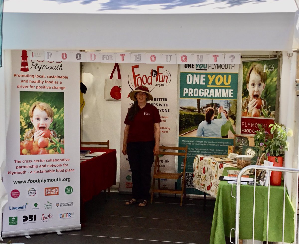 The ⁦@foodplymouth⁩ stand at #FlavourFest 2023 Day 2 - Please drop in and have your say on bringing #BestFoodForward #GrowingResilience & building #Plymouth ‘s #GoodFoodMovement through #HealthyFoodForAll & #FoodForThePlanet ⁦@FlavourFestSW⁩ ⁦@FoodPlacesUK⁩