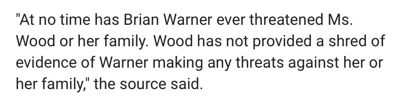 She has literally provided audio and interview excerpts of him threatening her or fantasising about her murder.