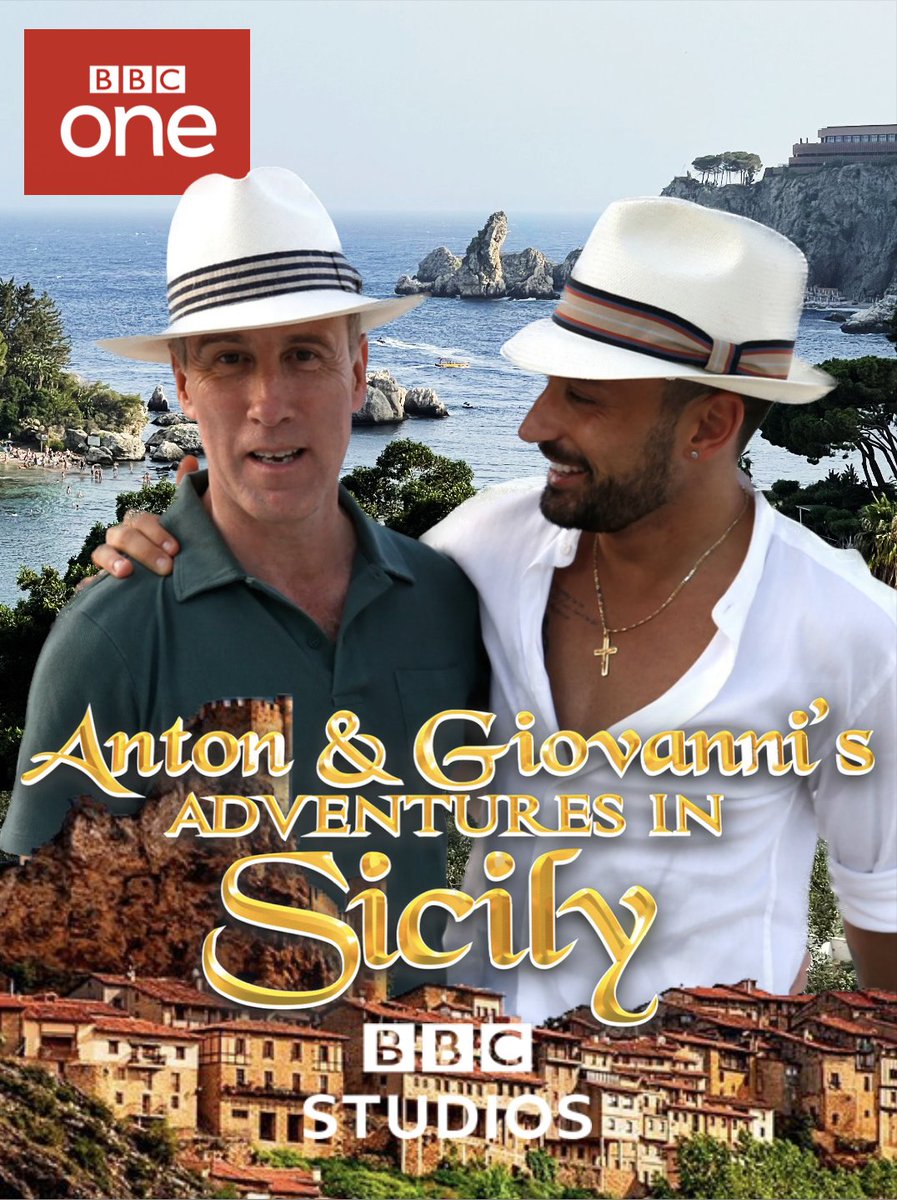 Anton &amp; Giovanni's Adventures in Sicily has been long-listed for an NTA. Voting is now open for this year’s NTAs – cast your vote for us at the link below:  nationaltvawards.com/vote <a href="/TheAntonDuBeke/">Anton Du Beke</a> <a href="/pernicegiovann1/">Giovanni Pernice</a>