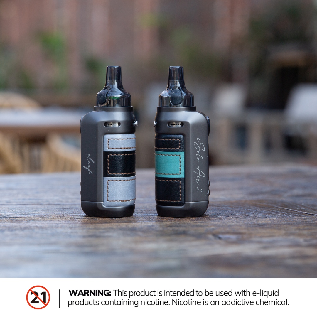 Collision of metal and leather——start your weekend vaping journey right now!

Warning: This product may contain nicotine. Nicotine is an addictive chemical. Our products are restricted to adults 21+ only.⁠

#eleaf #eleafglobal #isoloair2 #vapemod #podmod #vapepen #mtl
