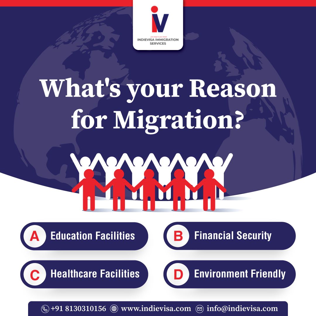 Whatever the reason is, Indievisa can help you find your perfect destination.
Call us now @ +91 8130310156 | +91 9971432183
#indievisa #indievisaimmigration #permanentresidence #internationalstudentlife #ImmigrantCommunity #ImmigrantExperience
