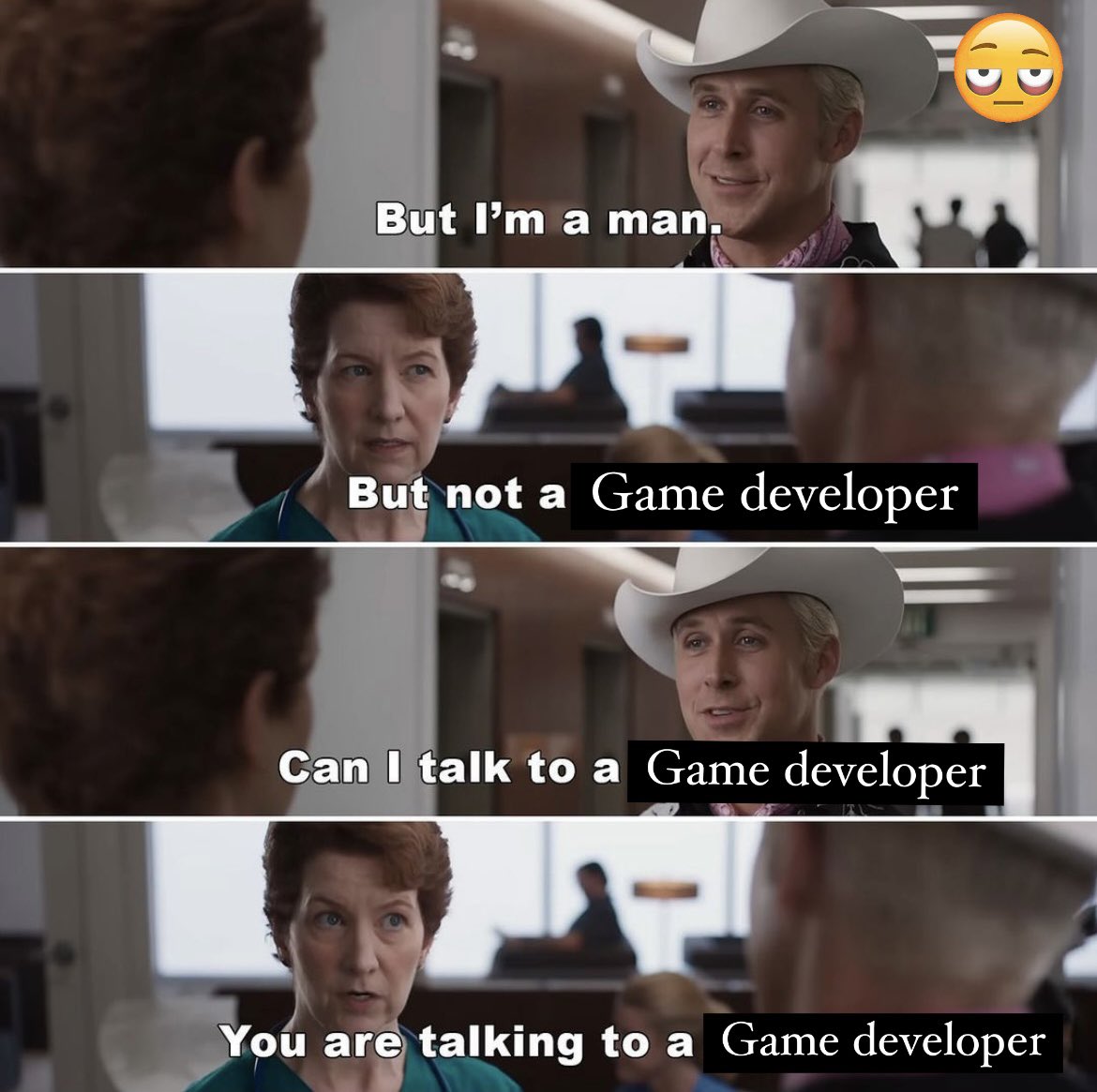 Had this conversation too many times at conventions. 
#gamedev #womeningames #indiegamedev
