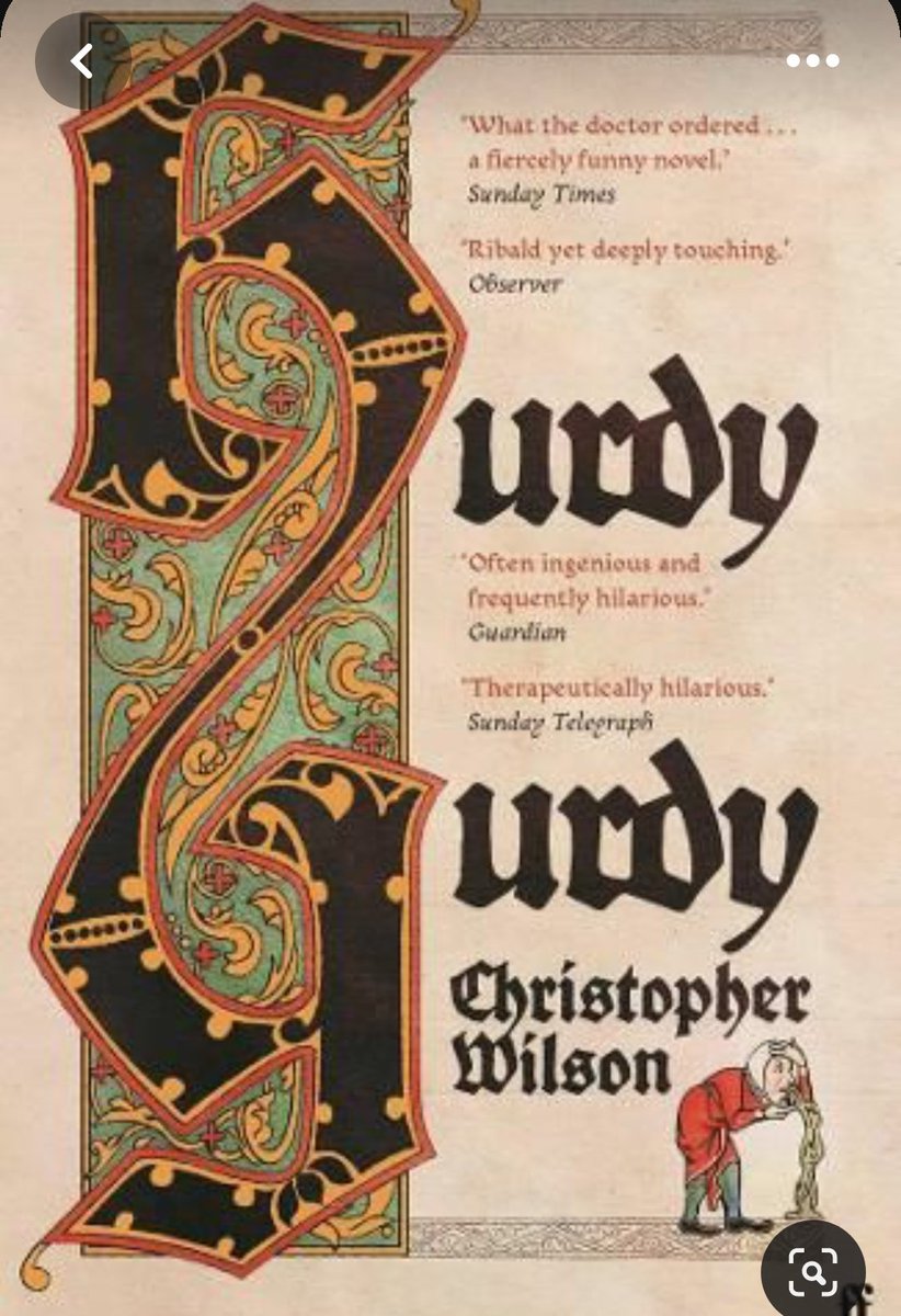 Just finished reading this - a funny, strange story. Adorably likeable narrator and lots of Medieval tips for good health and relationships! Plus, Frater Rattus and a meeting with Death. Praise be to God! #hurdygurdy #whatimreading #readingiscool