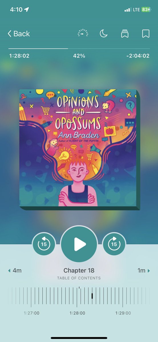 #OpinionsandPossums #bookposse @annbradenbooks @nancyrosep @penguinkids This book really made me think. Honest and clever, Opinions and Opossums teaches you to ask questions and seek your own answers.