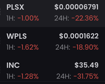 你怎么看 

<a href="/RichardHeartWin/">Richard Heart</a> 

在某所上线 $pls 之前，pulse生态的走势都是单边上扬，每天涨10-20%。

自从某所上线后，每天稳定下跌20%，上线几天跌了几天。

终于知道为什么很多人害怕某所上自己的代币，如果上了，最终没上币安，那意味着要套牢很久啊🤣。

好尴尬。