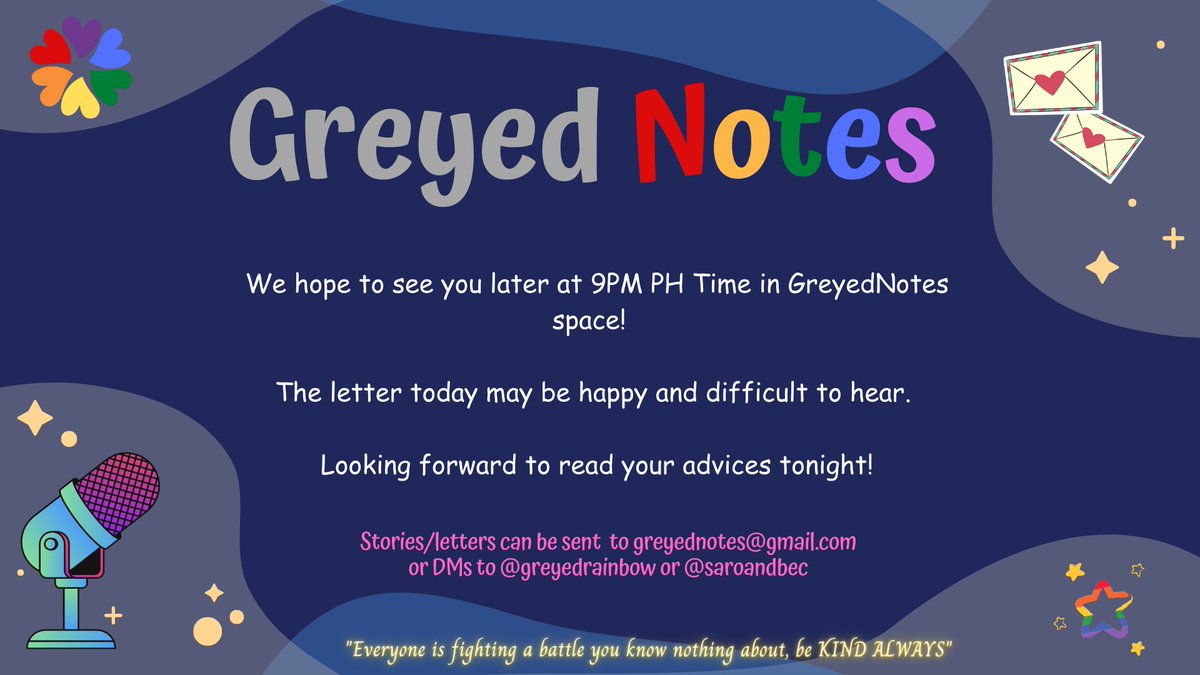 greyedrainbow's tweet image. The story is quite happy and sad tonight but I&apos;m excited to read your advices. Join us again at GreyedNotes space! #greyednotes #inspiredbyfreenbecky #freenbecky