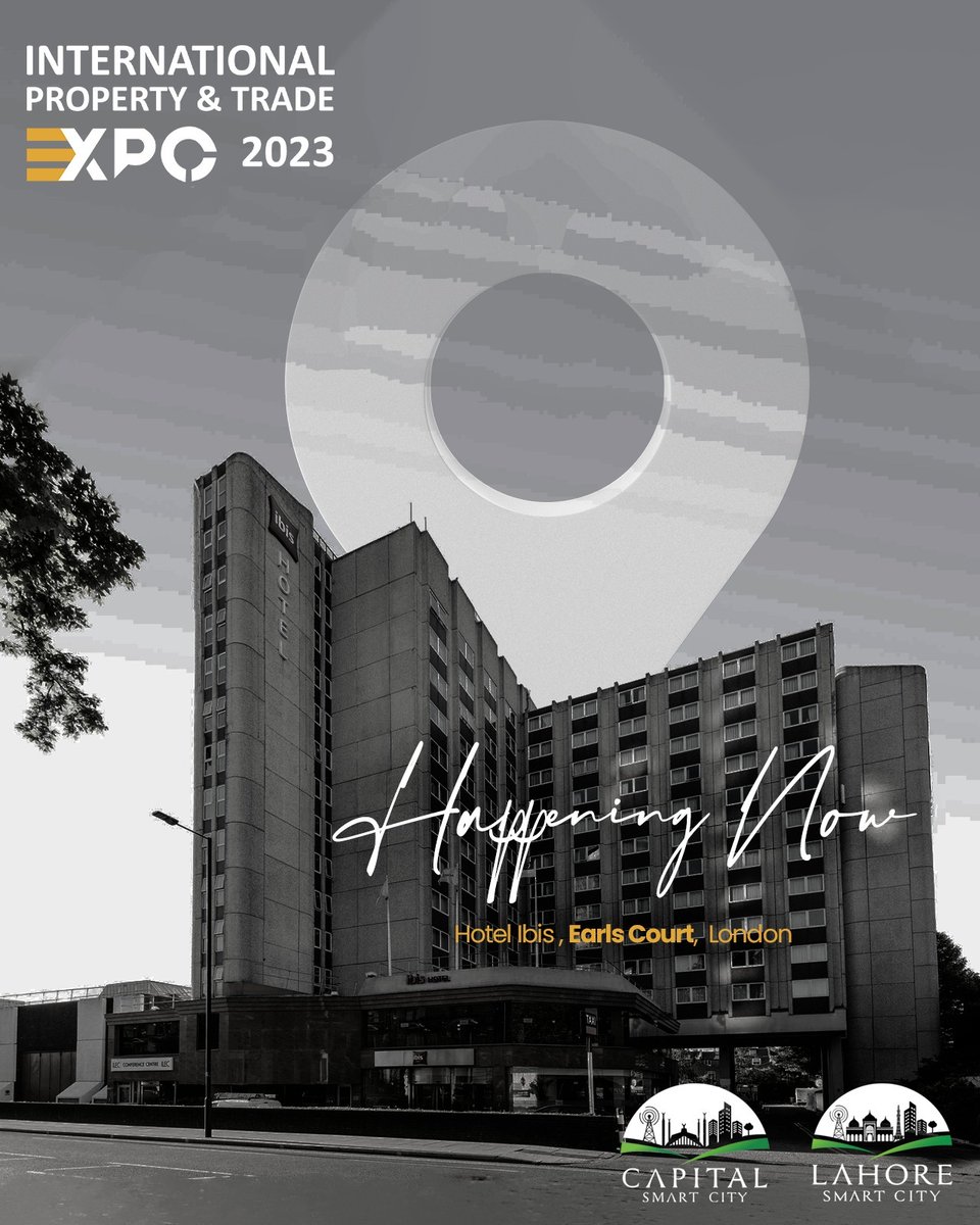 Enthral yourself with a fine journey of investment prospects at the International Property & Trade Expo 2023, happening now at Hotel Ibis!

#SmartCity #Capitalsmartcity #LahoreSmartCity #internationalPropertyandTradeExpo2023 #Expo2023