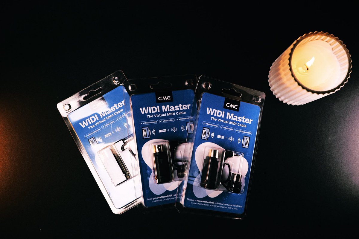 There's no two without three😍
Now my midi connections will be different.

@CMEPro1 #cmepro #widimaster #midi #widi #audiopro #proaudio