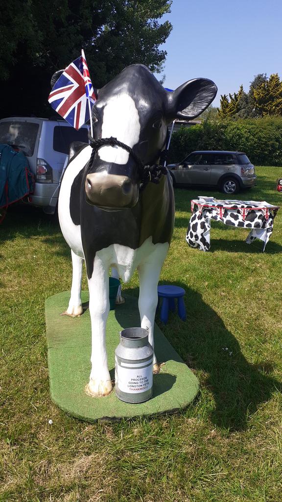 Got my flag on at #longtonfete come  n see me #backbritishfarming