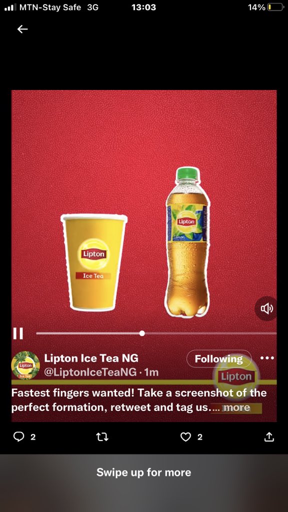 @LiptonIceTeaNG #sunshineinabottle