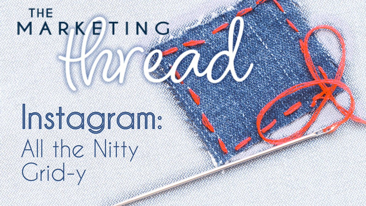 denimmarketing's tweet image. Let’s get down to the nitty GRID-y of Instagram! 📱

In this episode of The Marketing Thread, Mandy explains all there is to know about forming a cohesive #InstagramStrategy for your business! 👍

🔗 denimmarketing.com/instagram-all-…