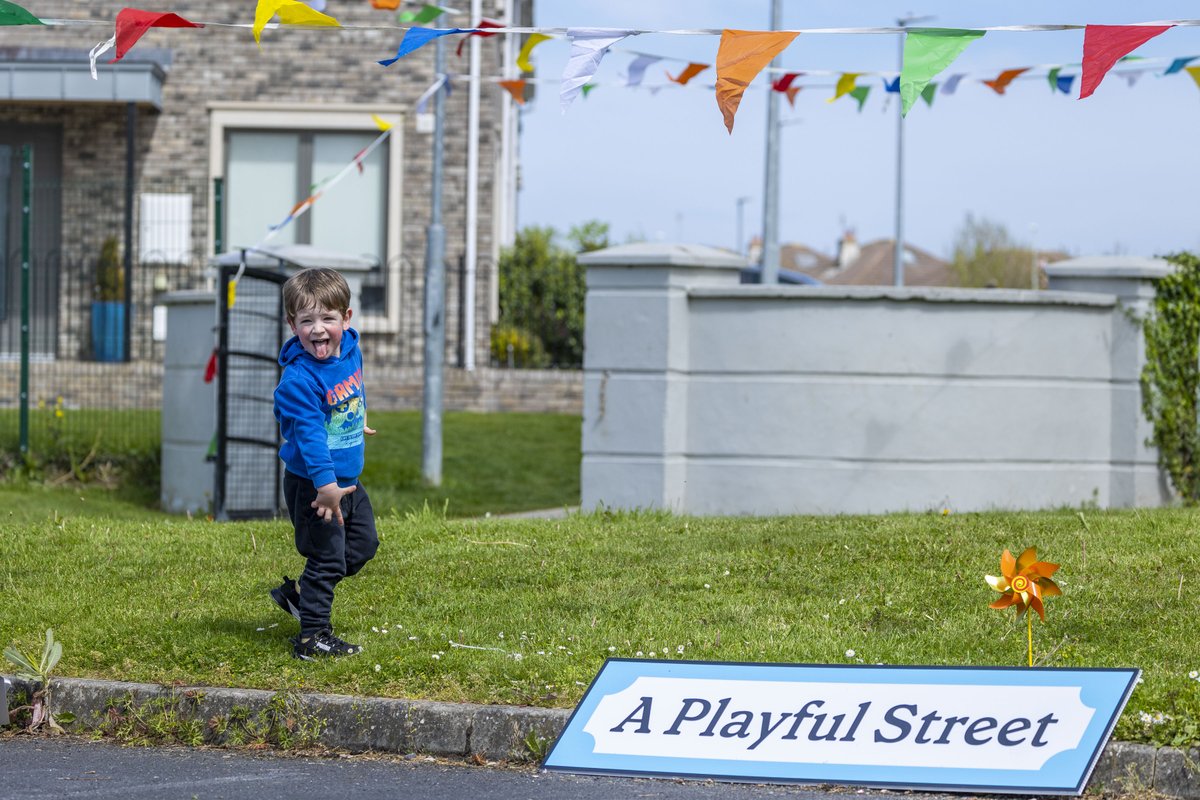 Taylor Hill Grange, Balbriggan is now open for play! 🎉

What a great day to come and witness the first Playful Street Pilot open day, transforming our streets into vibrant spaces for play, socialisation and community building from 1-3pm. #playfulstreet #fingal