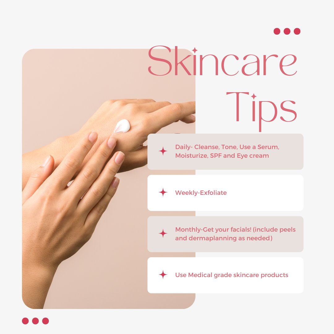 The best thing you can do for your skin is take care of it! #skincare #aestheticians #top250medspa #medicalgradeskincare #medcialspa #cosmeticprocedures #bestskin
