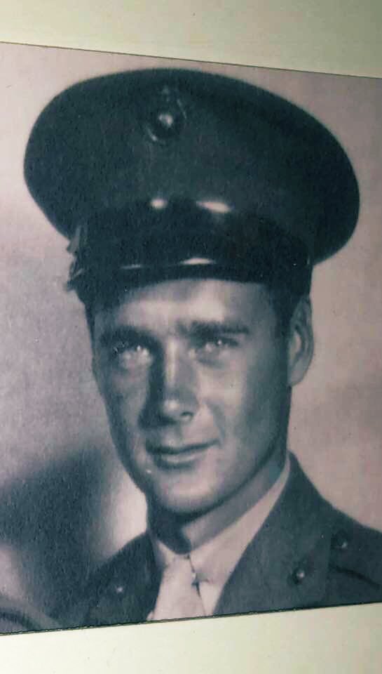 KMBressler's tweet photo. Enjoy your Memorial Day Weekend and take time to remember those who gave it all for our freedom. Here is my Uncle Robert who died on Iwo Jima during WWII &amp; Uncle Eddie who was able to visit his grave while also serving. https://t.co/iqKwcJ3DPx
