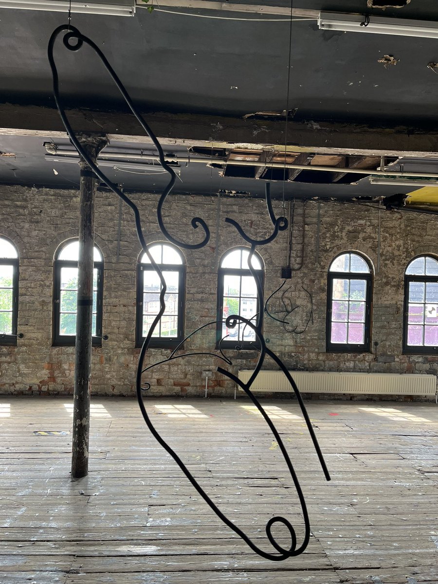 glenn182's tweet image. Some amazing pieces by the super talented @Agnesmjones drawing in steel 🤩 #drawinginsteel #pipefactory  #barras @VisitScotland