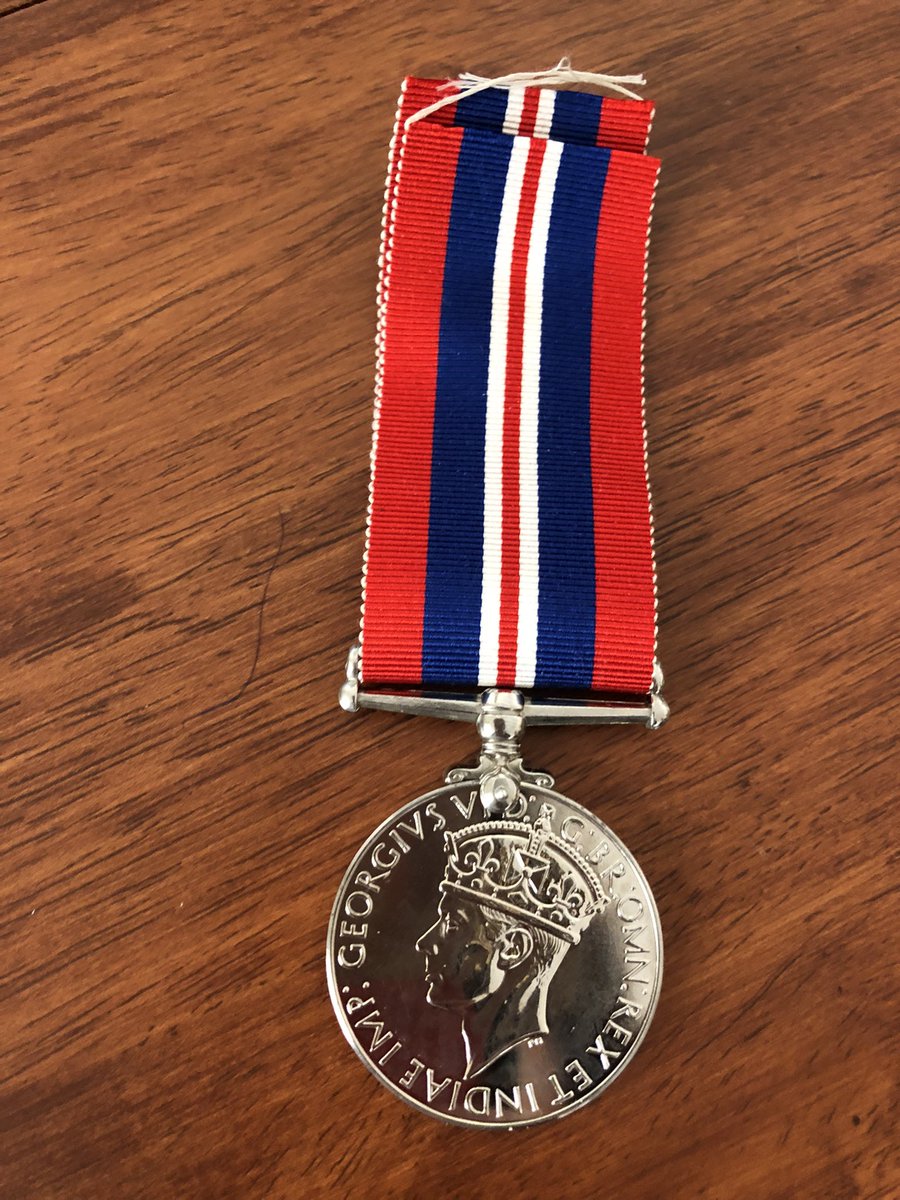 What exciting thing happened this week? Three years ago we applied for our Grandad’s WWII medal. We thought he had one but there is 5! His career was in the merchant navy & he was on 2 ships torpedoed by submarines in the war.