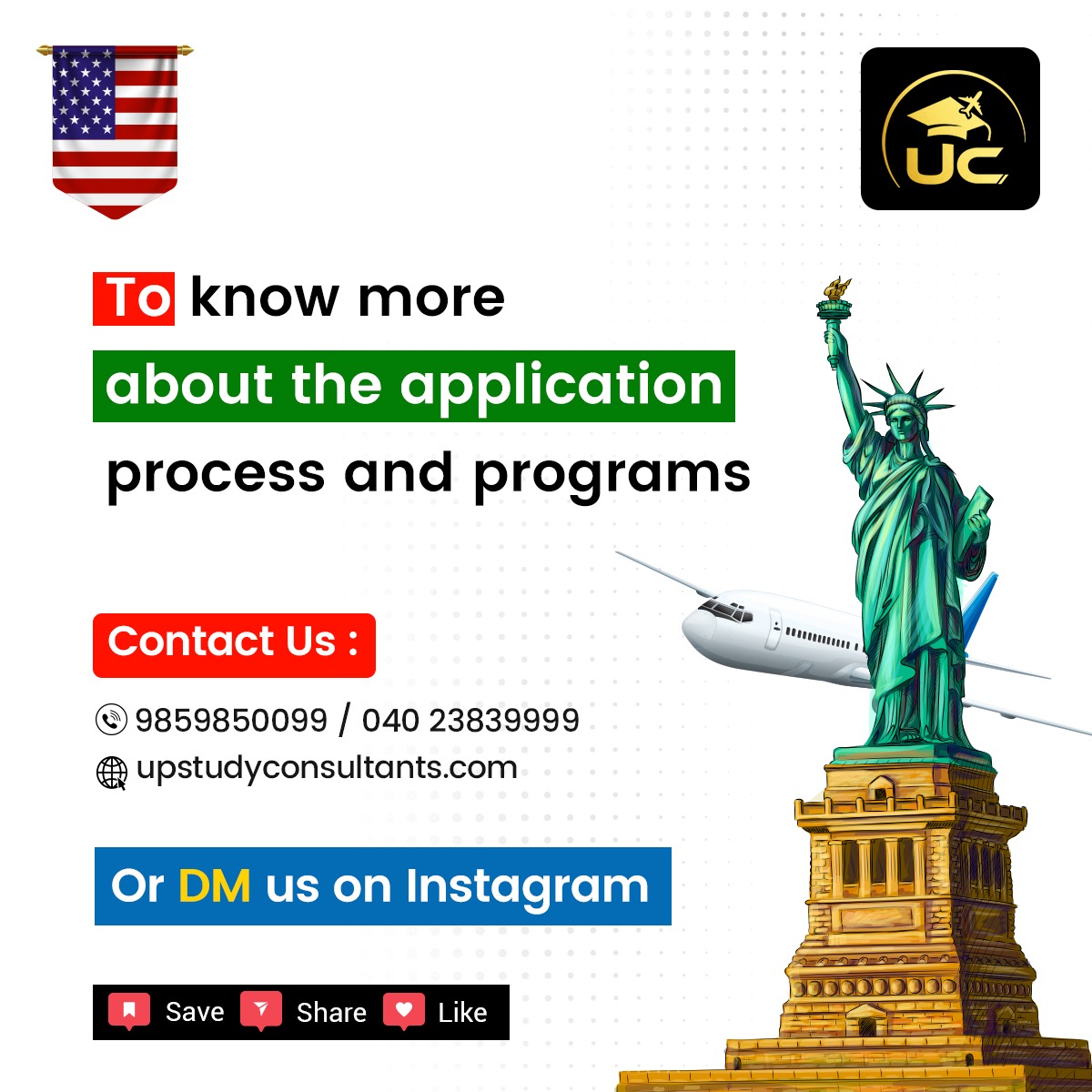 Call us to book your counseling session 7032220973 | 040-23839999

#StudyinUSA #OverseasEducation #visaapproved #StudyAbroad #Study #USAVisa #University  #internationalstudents #studentlife #travel #studyabroadlife #F1visa #scholarship #Fall2023 🇺🇲