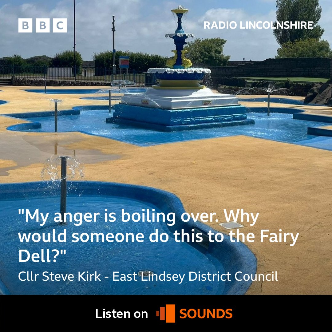 This is why the Fairy Dell Padding Pool in Skegness didn't open as planned today. 
Listen: bbc.in/3MEDxFX