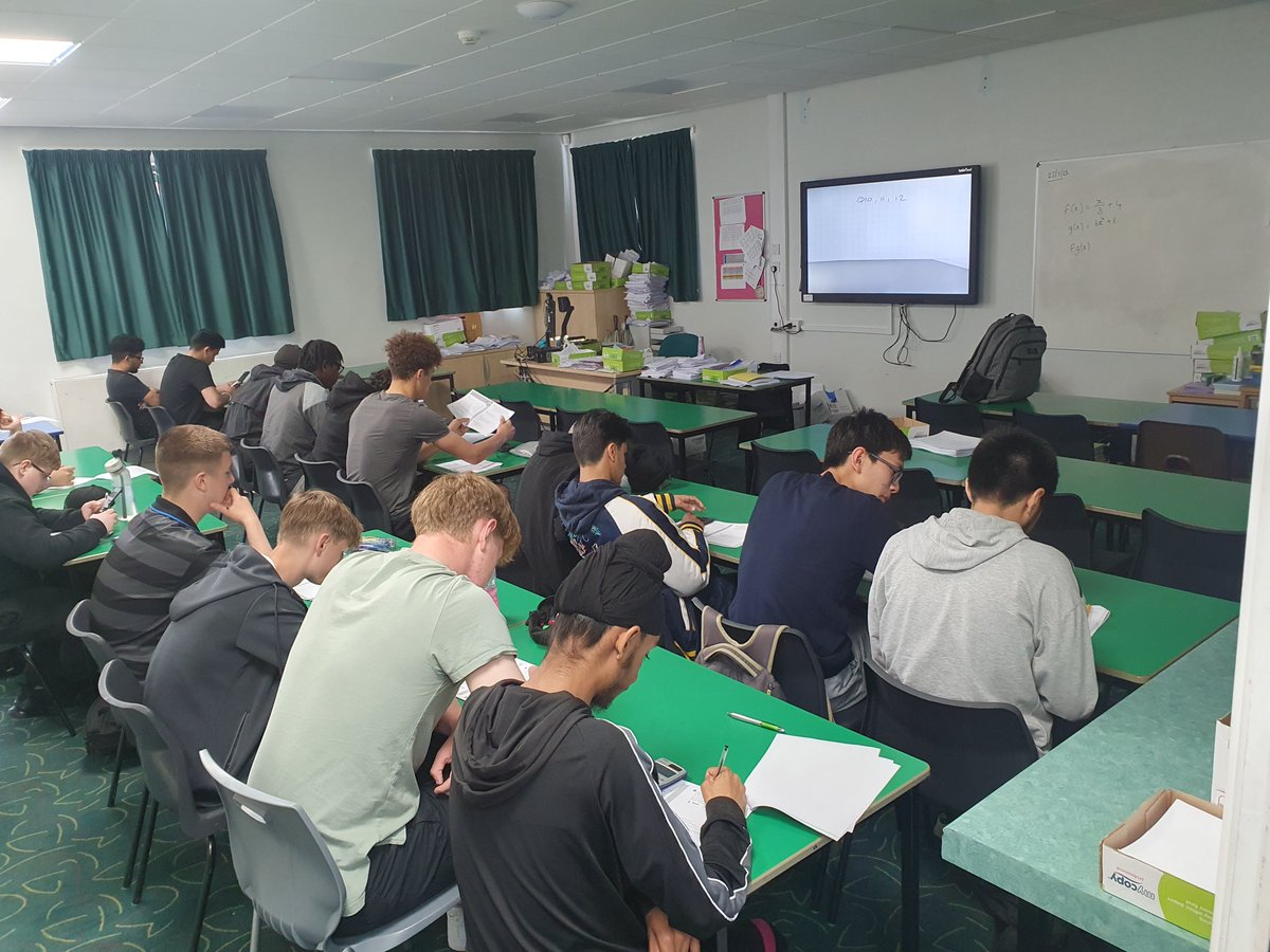 A successful Saturday morning revision session for Year 11 students who were preparing for their GCSE papers 2 and 3 which take place after half term.