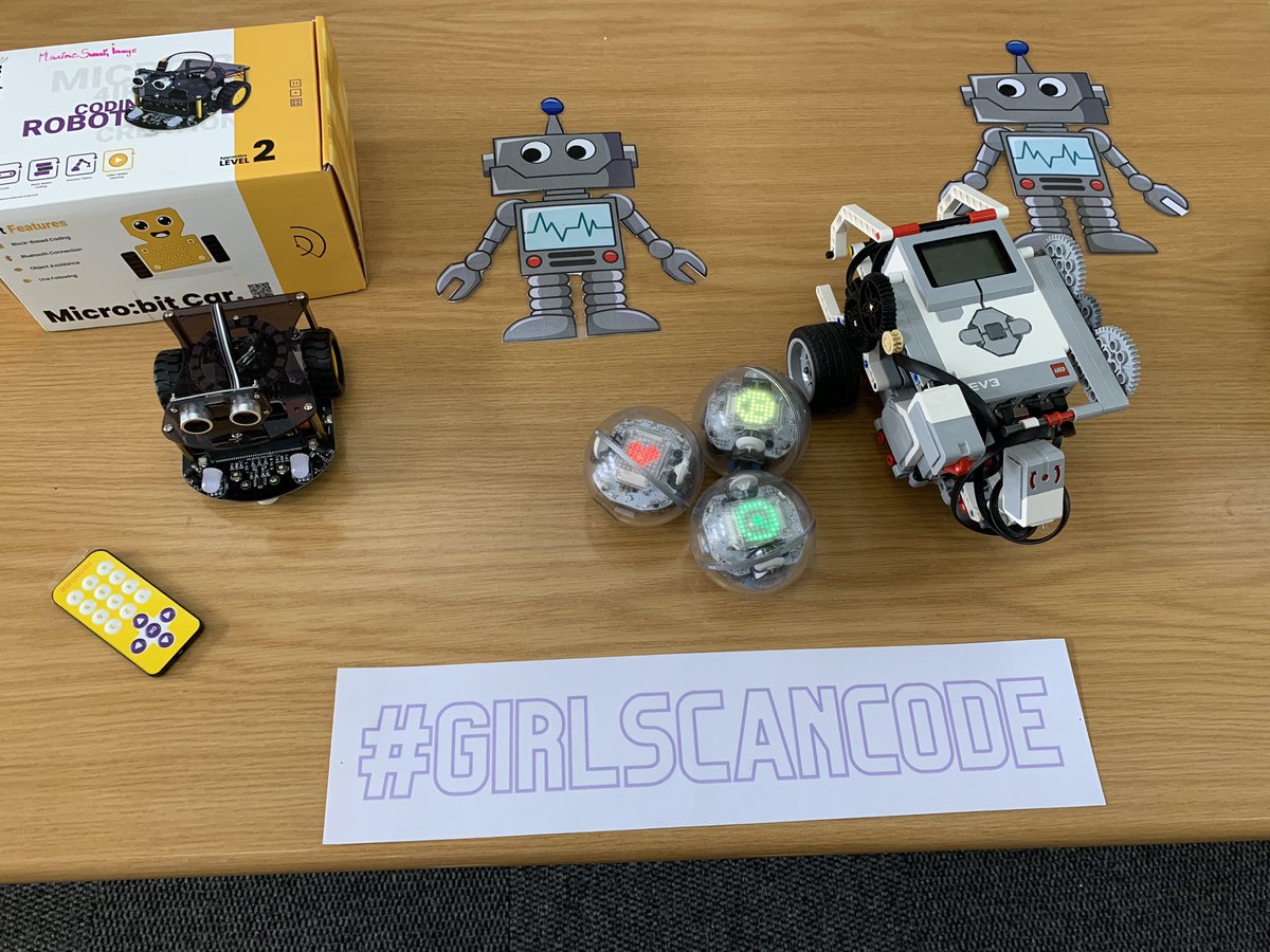 coding_feminist's tweet image. Best way to spend my Saturday! Coding with my Girls! #girlscancode @Sphero @microbit @LEGO_Education #girlsinrobotics