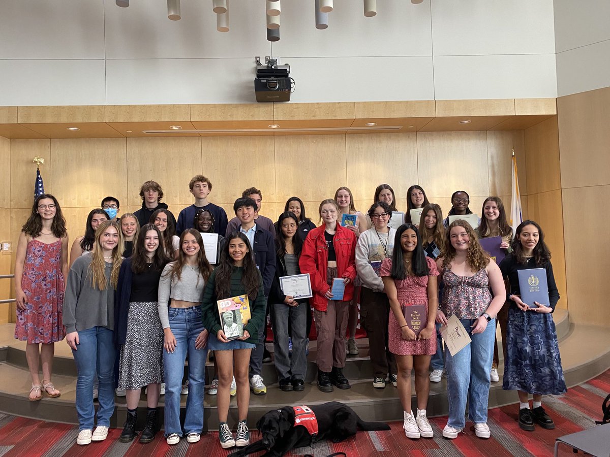 Congratulations your Class of 2024 Book Award Recipients. It was great to recognize you with your families this past week.