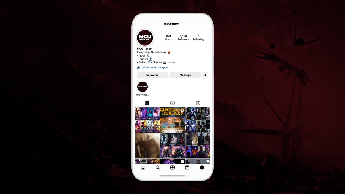MCUReport's tweet image. Drop a follow on my Instagram if you haven’t already for more Marvel content :)