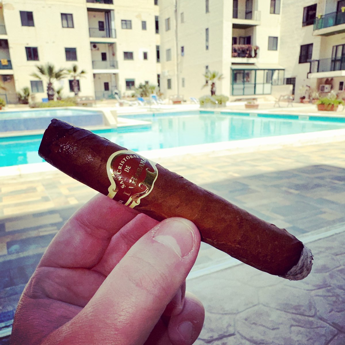 AXISPAW1's tweet photo. Finally! The first stogie of the holiday
La Punta is always just quality🤘
https://t.co/3rvt6rkbzA
#hed #barevolution #cascnation #casc #cascbar #cascshop #cigar #cigars #cigarpunk #cigaroftheday #cigaraficionado #cuban #cubancigars #stogie #stogies #soursandstogies #botl #sotl https://t.co/Uz6amNZq1N