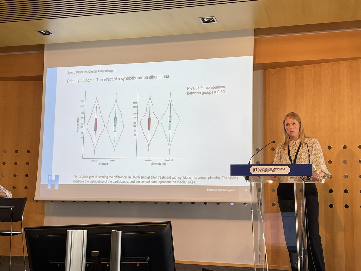 Peter Rossing (@p_rossing) on Twitter photo Elisabeth B Stougaard #EDNSG23 testing if manipulation of gut microbiota with symbiotically improves#DKD - it does not 🥲<a href="/Stenodiabetes/">Steno Diabetes Center Copenhagen</a> Elisabeth B Stougaard #EDNSG23 testing if manipulation of gut microbiota with symbiotically improves#DKD - it does not 🥲<a href="/Stenodiabetes/">Steno Diabetes Center Copenhagen</a>