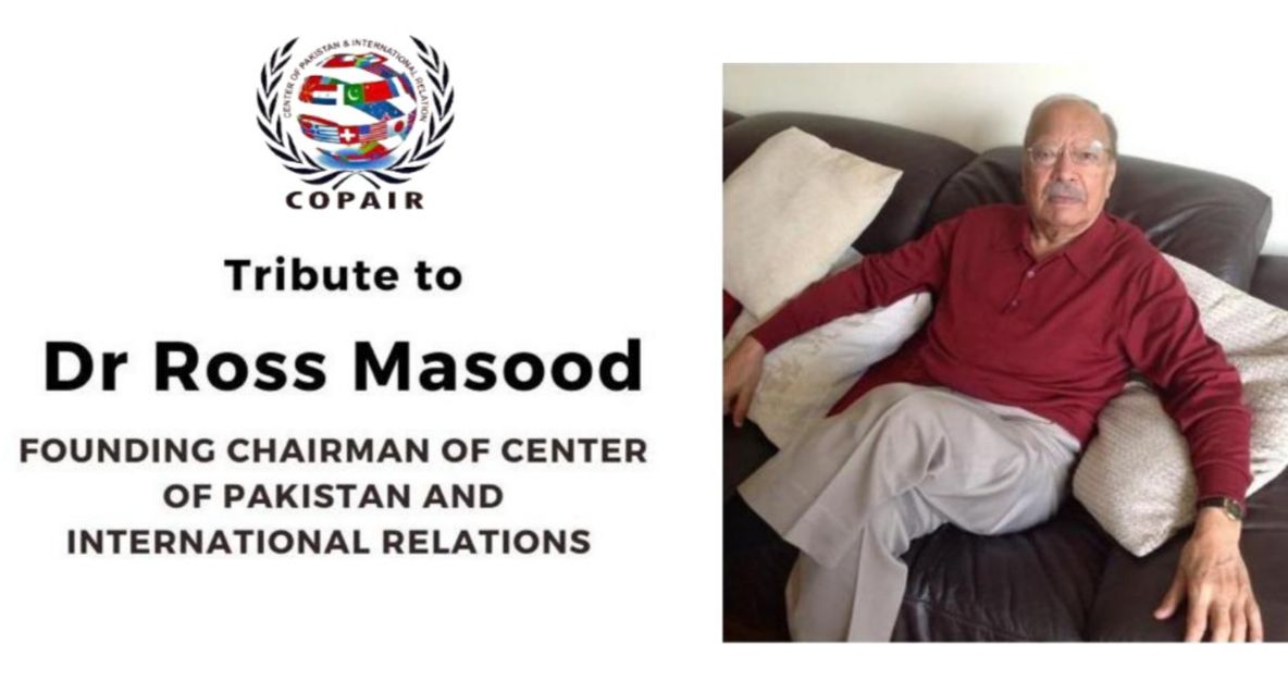 COPAIROfficial's tweet image. A memorial reference to commemorate the services of the late Dr Ross Masood the founder and the first Chairman of the Center of Pakistan and International Relations was organized at COPAIR Head office