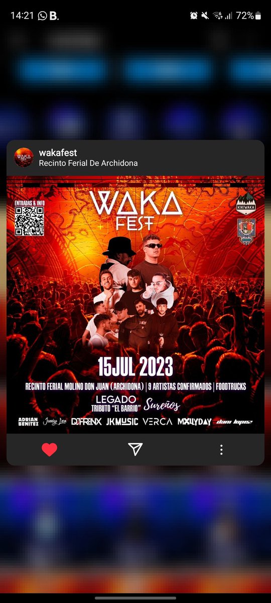 kikiwaka.es/?fbclid=PAAaa-…
compra ya tus entradas y no te quedes sin ellas
👇🏽👇🏽👇🏽👇🏽