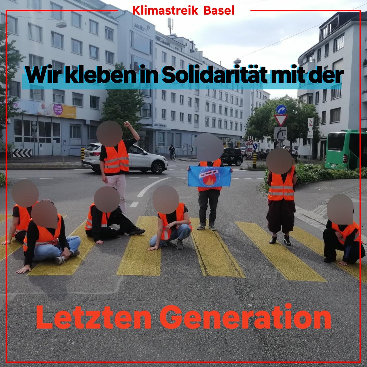 #Solidarität #LetzteGeneration #Klimastreik #GemeinnützigeVereinigung #Grundgesetz #VölligBekloppt #A100 #Klimakrise #Klimagerechtigkeitsbewegung #Klima #Umweltschutz #Gerechtigkeit #FridaysForFuture #Basel2030 #PeopleNotProfit #EndFossil #EndFossilOccupy #KlimastreikBasel